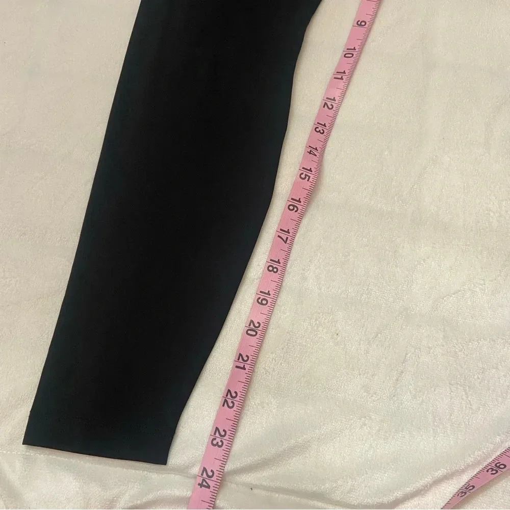 Nike Black Leggings with White Swoosh 2230